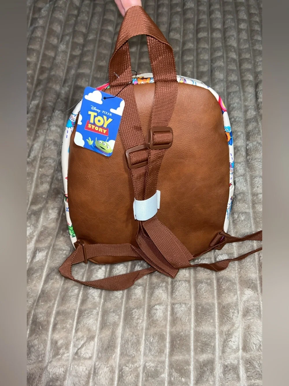 NWT Disney Bioworld - Toy Story Mini Backpack with Leather